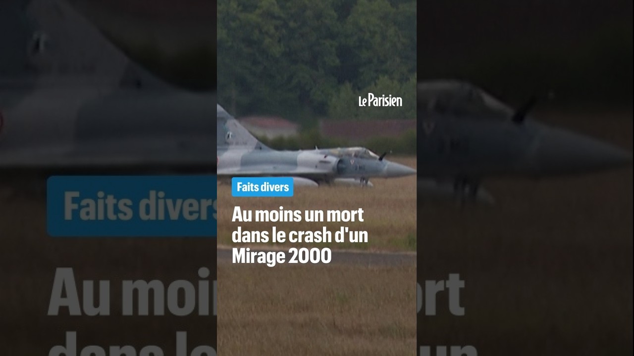 Crash d'un Mirage 2000 près de Nancy, au moins un mort