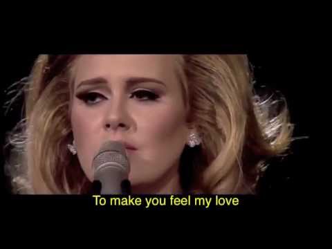 Adele - Make You Feel My Love (w/ lyrics)