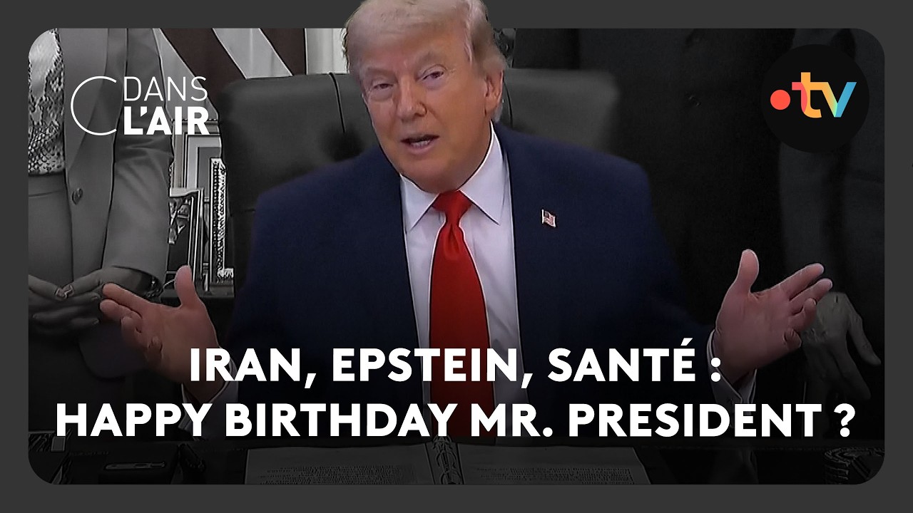 Iran, Epstein, santé : happy birthday Mr. President ?