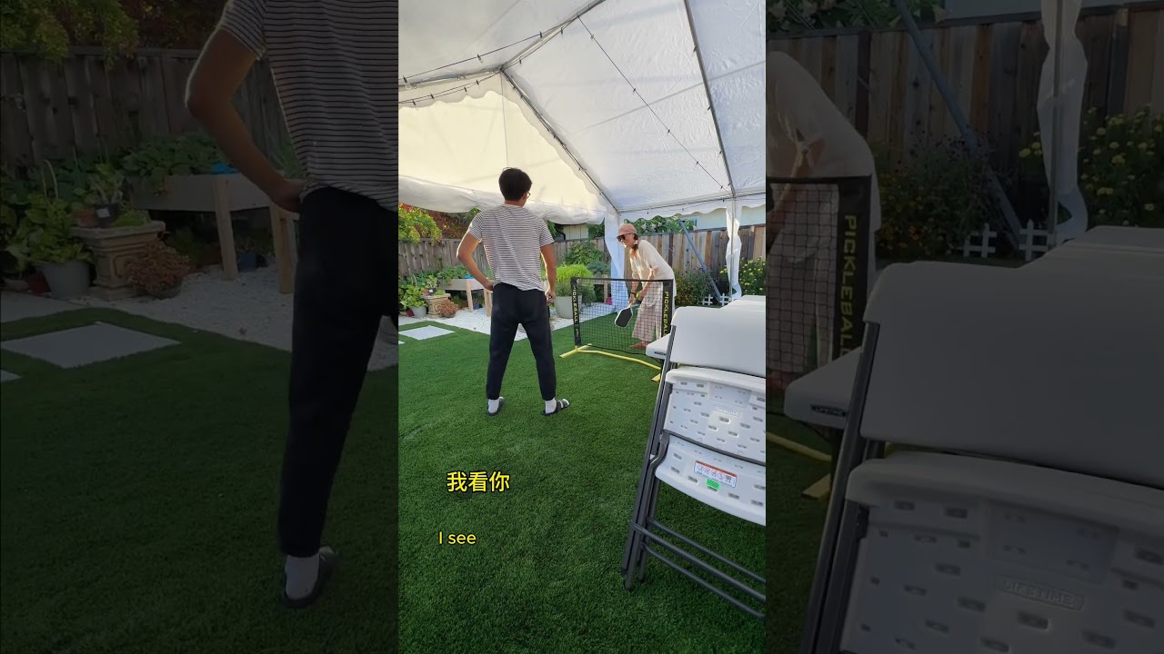 pickleball is easy. chinese is hard 🥲我不会数数