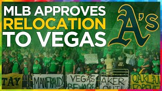 A's to Vegas approved: MLB gives up on Oakland