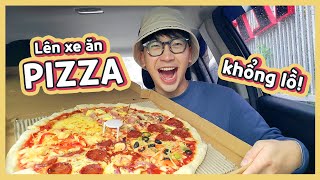 PIZZA KHỔNG LỒ ngon nhất Hà Nội trong lòng Ninh #lenxeroianthoi