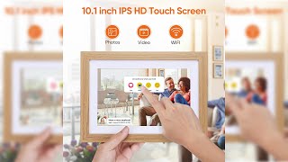 Pratinjau video produk TaffHOME Digital Photo Frame WiFi Touch Screen Bingkai Foto 10.1 Inch 16GB - 101F