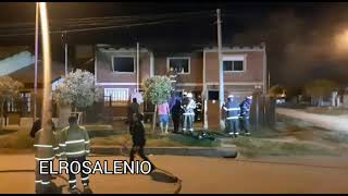 Video: En la madrugada se incendió un departamento