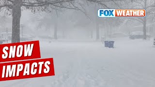 Deadly Winter Storm Continues To Dump Heavy Snow In Cincinnati Leading To Treacherous Travel