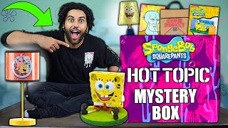 I Cleared Out An Entire HOT TOPIC Of EVERY SPONGEBOB SQUAREPANTS PRODUCTS That They Had In Stock 2