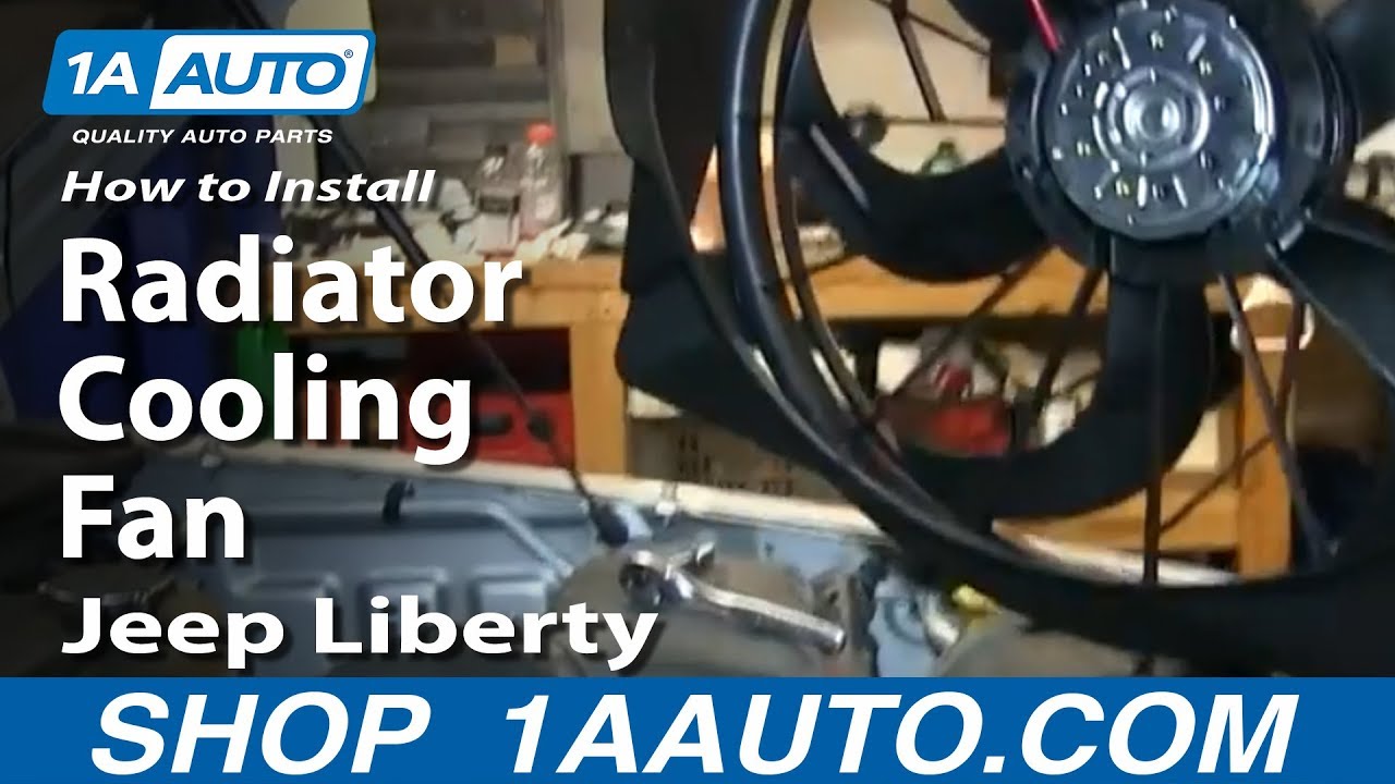 Remove radiator jeep liberty 2002 #1