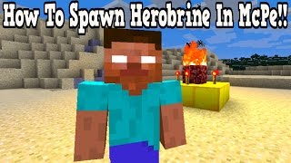 How to spawn herobrine minecraft pe Videos - Downlossless