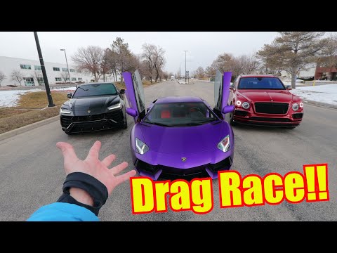 Smug Urus Owner Embarasses LOUD Lamborghini Aventador