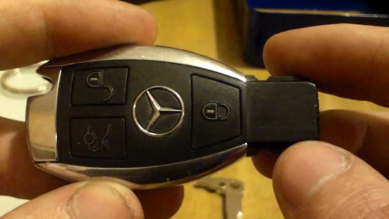Battery replacement for mercedes keys