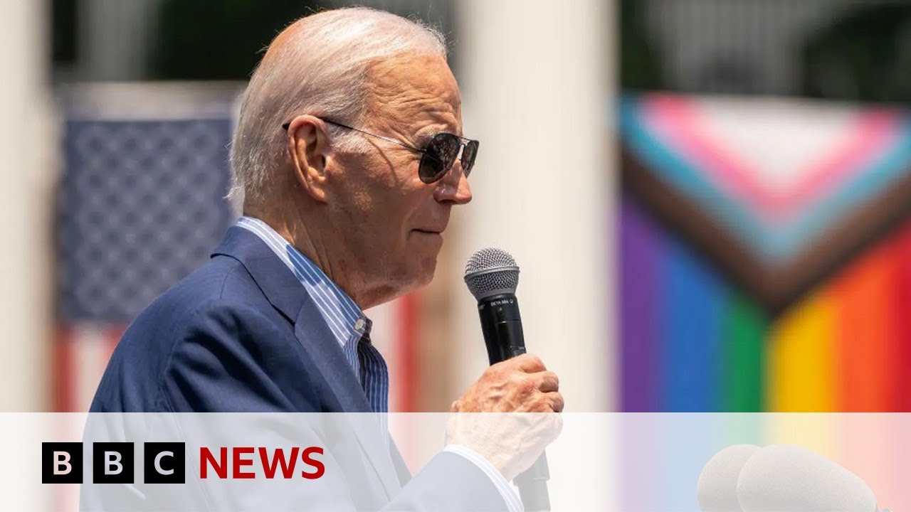 Biden pardons veterans convicted under military ban on gay sex | BBC News