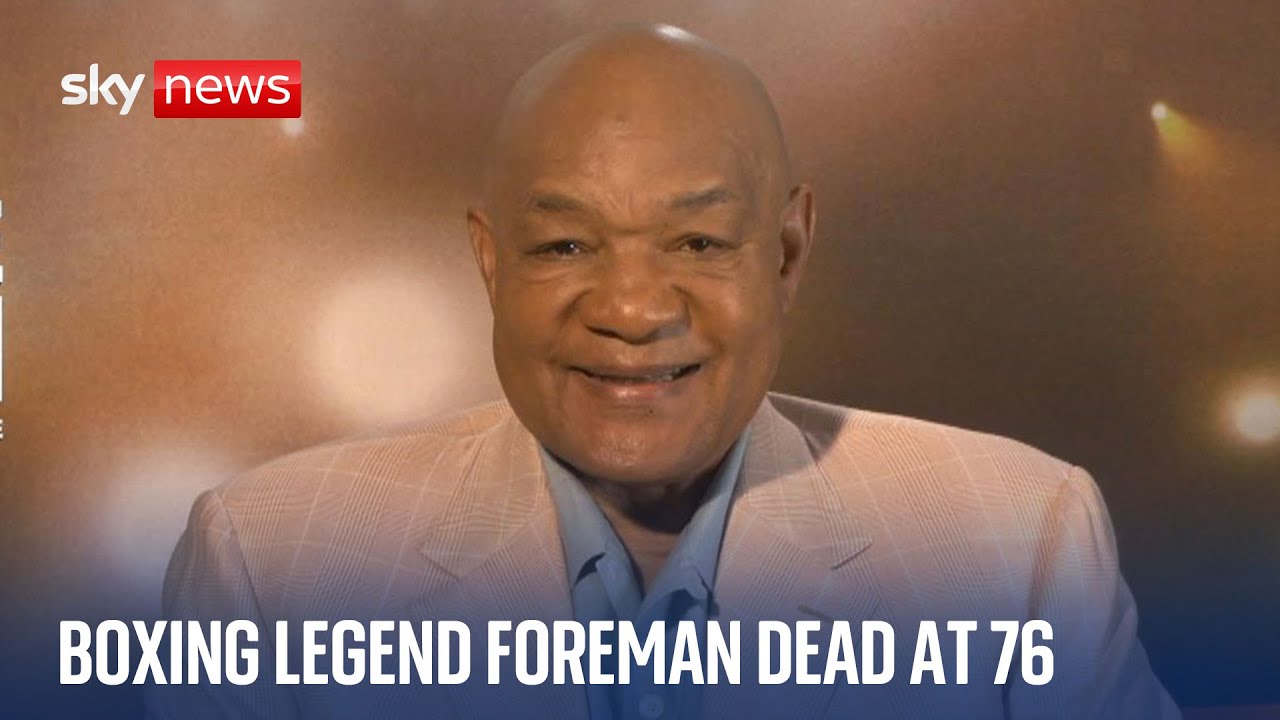 George Foreman dead at 76 as tributes pour in for US boxing legend