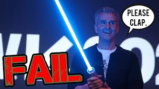 Things get WORSE for Disney Star Wars! New "real lightsaber" reveal met with BACKLASH!