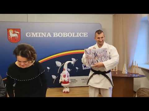 Sportowcy Gminy Bobolice nagrodzeni za wybitne osiągnięcia sportowe podziękowania