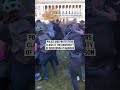 Police and protesters clash at the University of Wisconsin at Madison  - 00:32 min - News - Video