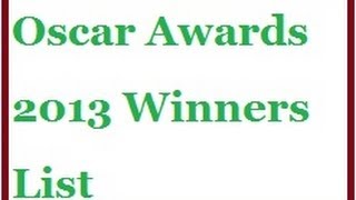 oscar 

and nobel award
