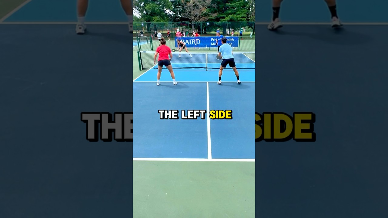 Guys vs Girls on the Left Side | Pickleball Comparison