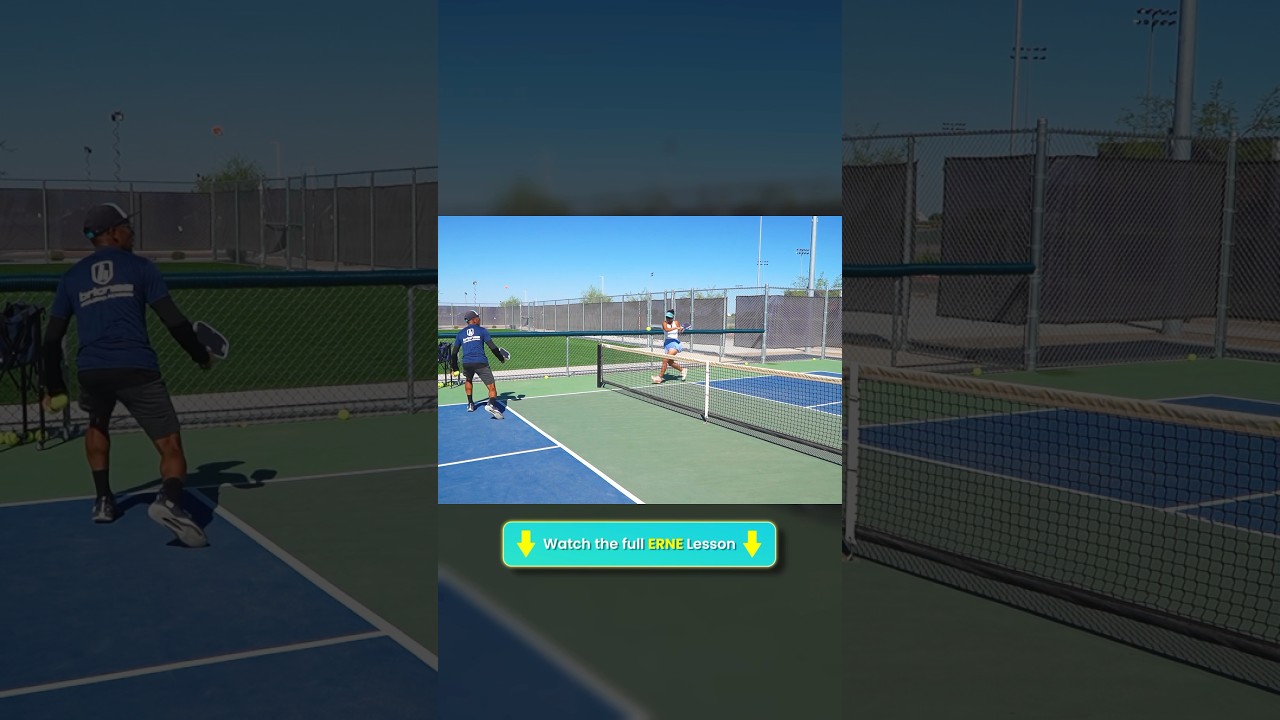 Want more Erne winners? It starts with the right setup. Briones Pickleball Academy open #pickleball