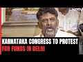 Karnataka Congress To Protest In Delhi Over ‘Funds Non-Allocation’
