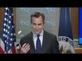 LIVE: U.S. State Department press briefing  - 46:11 min - News - Video