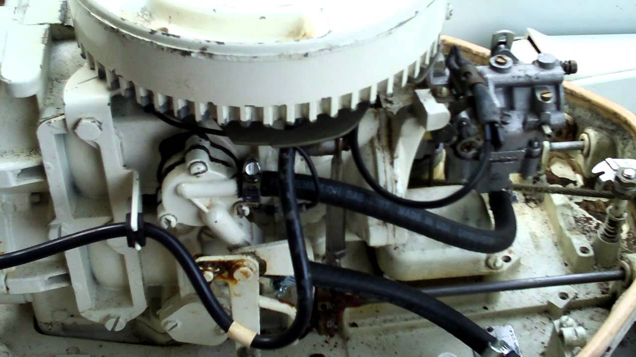 1969 Aluma Craft boat with 20 HP Chrysler Outboard. - YouTube outboard engine diagram 
