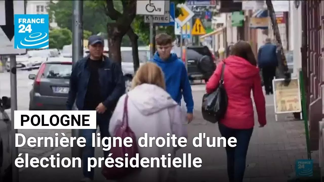 Pologne : dernière ligne droite d'une élection présidentielle très serrée • FRANCE 24