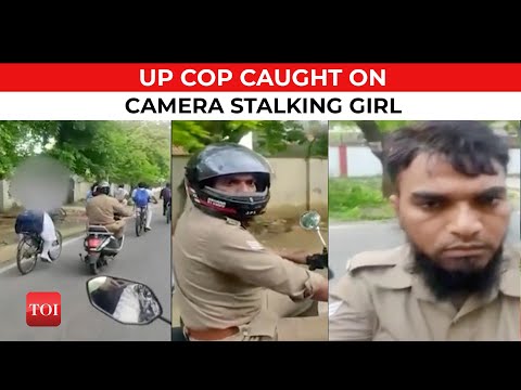 Caught on camera: Police officer allegedly harasses schoolgirl