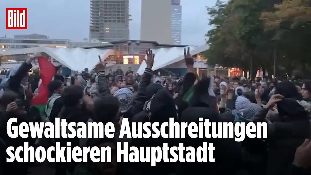 Berlin: Polizei löst Israel-Hasser-Demo auf