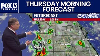 Tampa weather | Thursday forecast