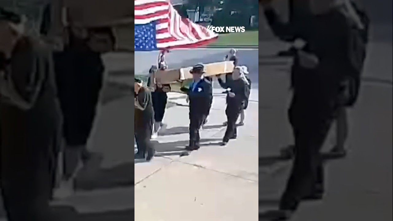 WATCH: Protesters hold funeral procession, deliver coffin to congressman’s front door #shorts #usa
