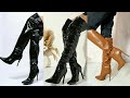 attractive and outstanding collection of leather long boots