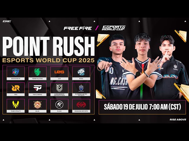 Día 4 – Point Rush | Esports World Cup | FFWS LATAM 2025