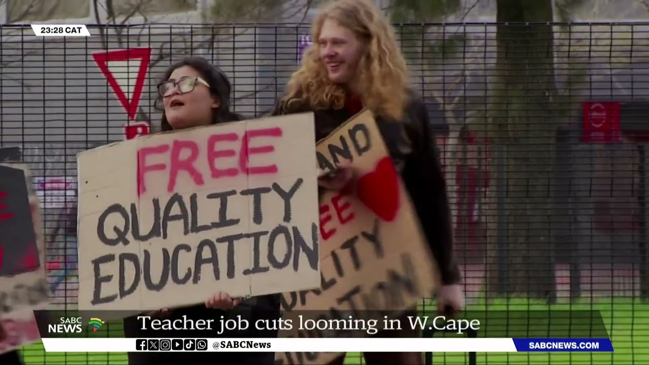 Western Cape | Teacher job cuts looming