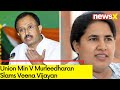 Union Min V Murleedharan Slams Veena Vijayan | Says Victimhood Wont Work | NewsX