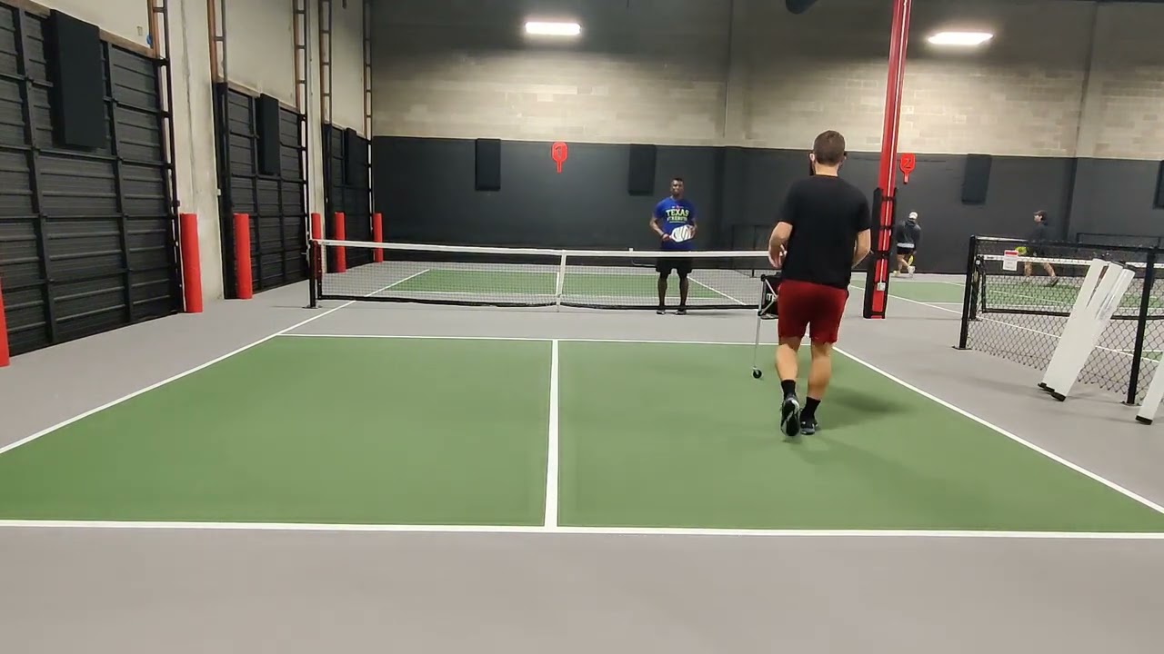 Pickleball Learn Killer Backhand Volleys Against Kitchen Attacks