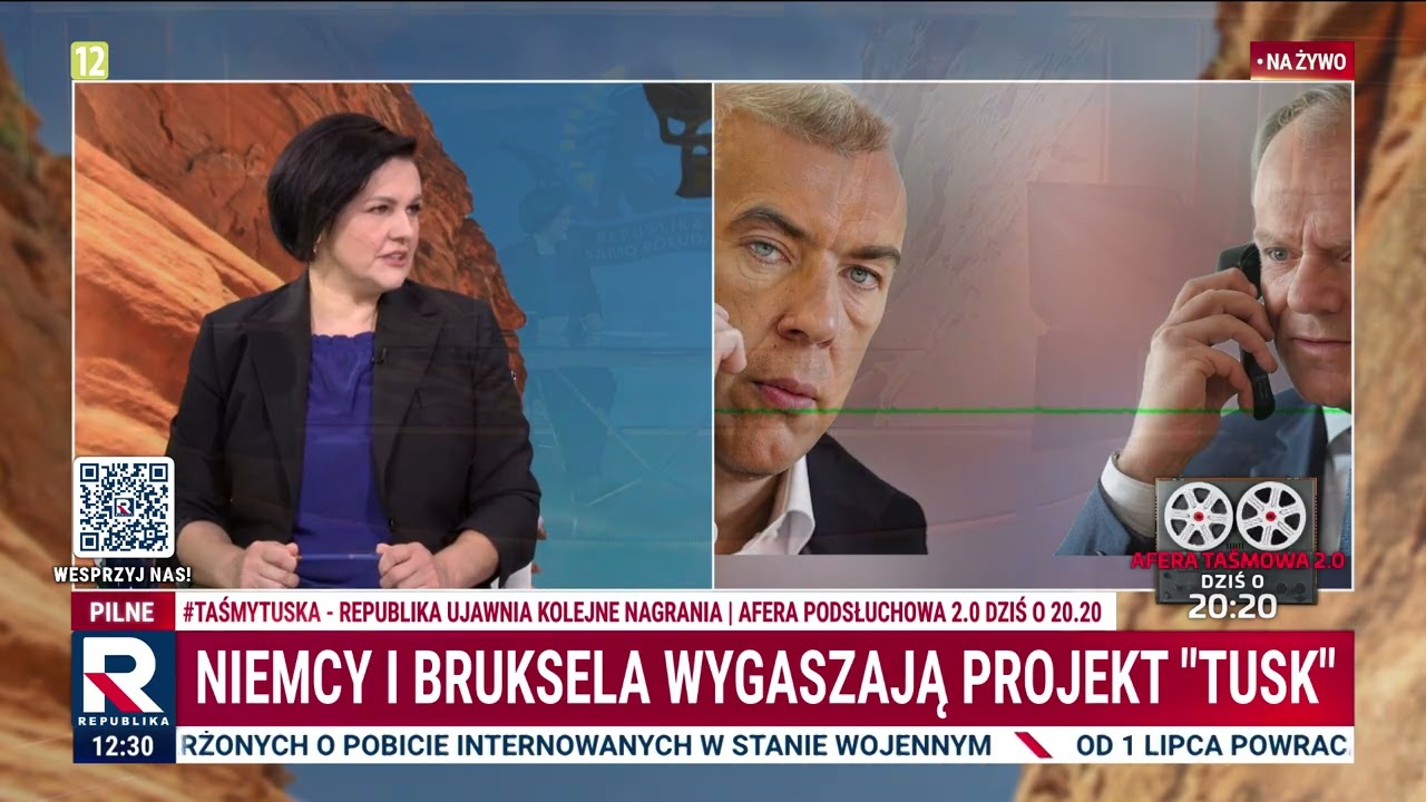 Niemcy i Bruksela wygaszają projekt ,,Tusk'' | Edyta Lewandowska | W Samo Południe