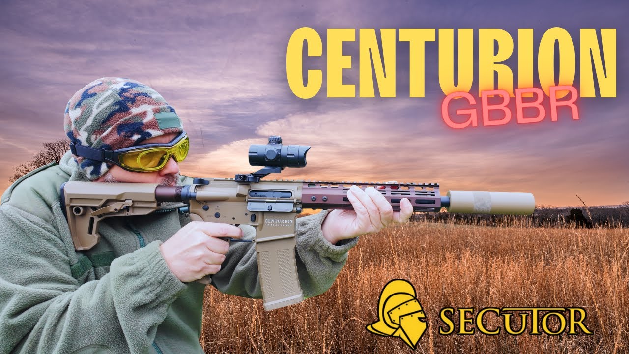 Airsoft - Secutor CENTURION GBBR ZET system [ENG Dub]