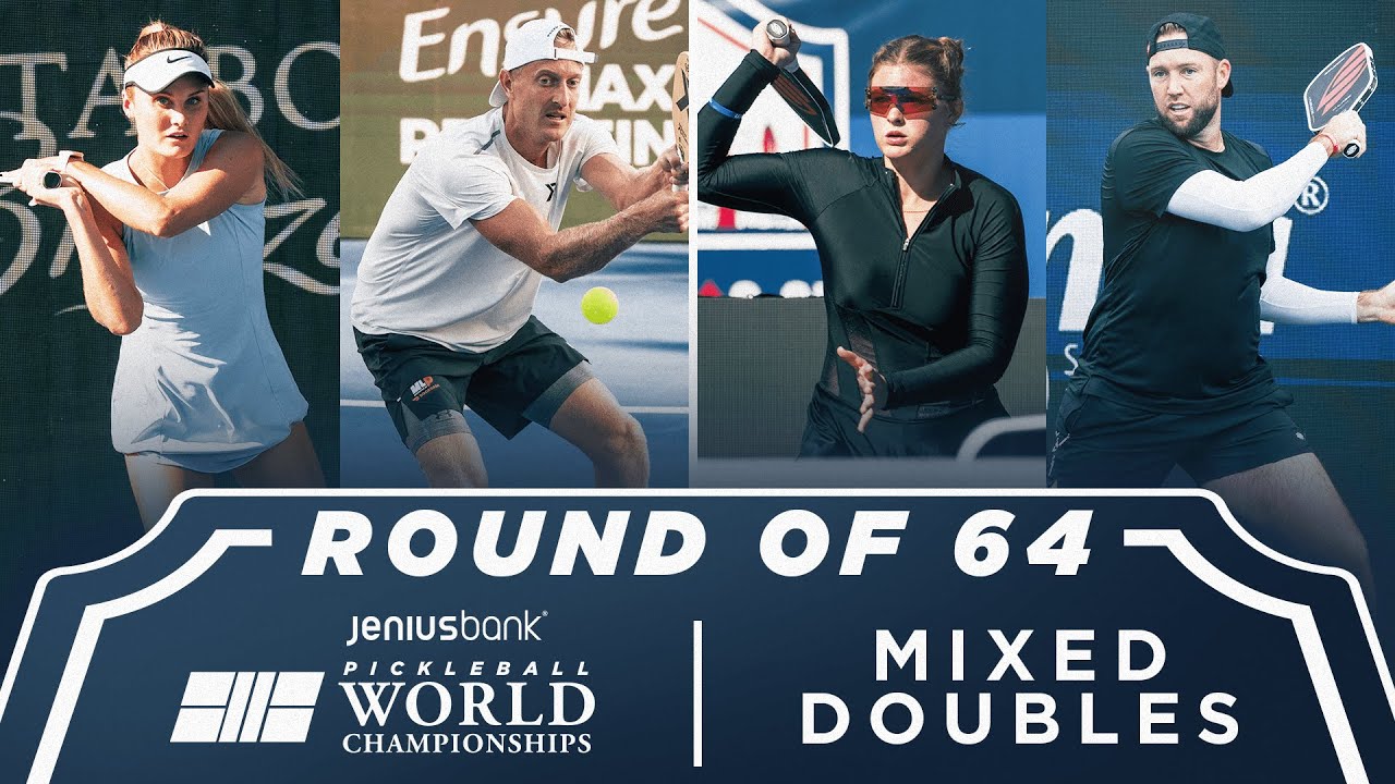 Sleeth/Newman v Campbell/Sock at the Jenius Bank Pickleball World Championships