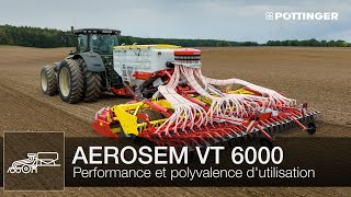AEROSEM VT 6000 – Combiné de semis pneumatique traîné