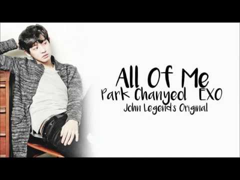 PARK CHANYEOL - ALL OF ME Lyrics