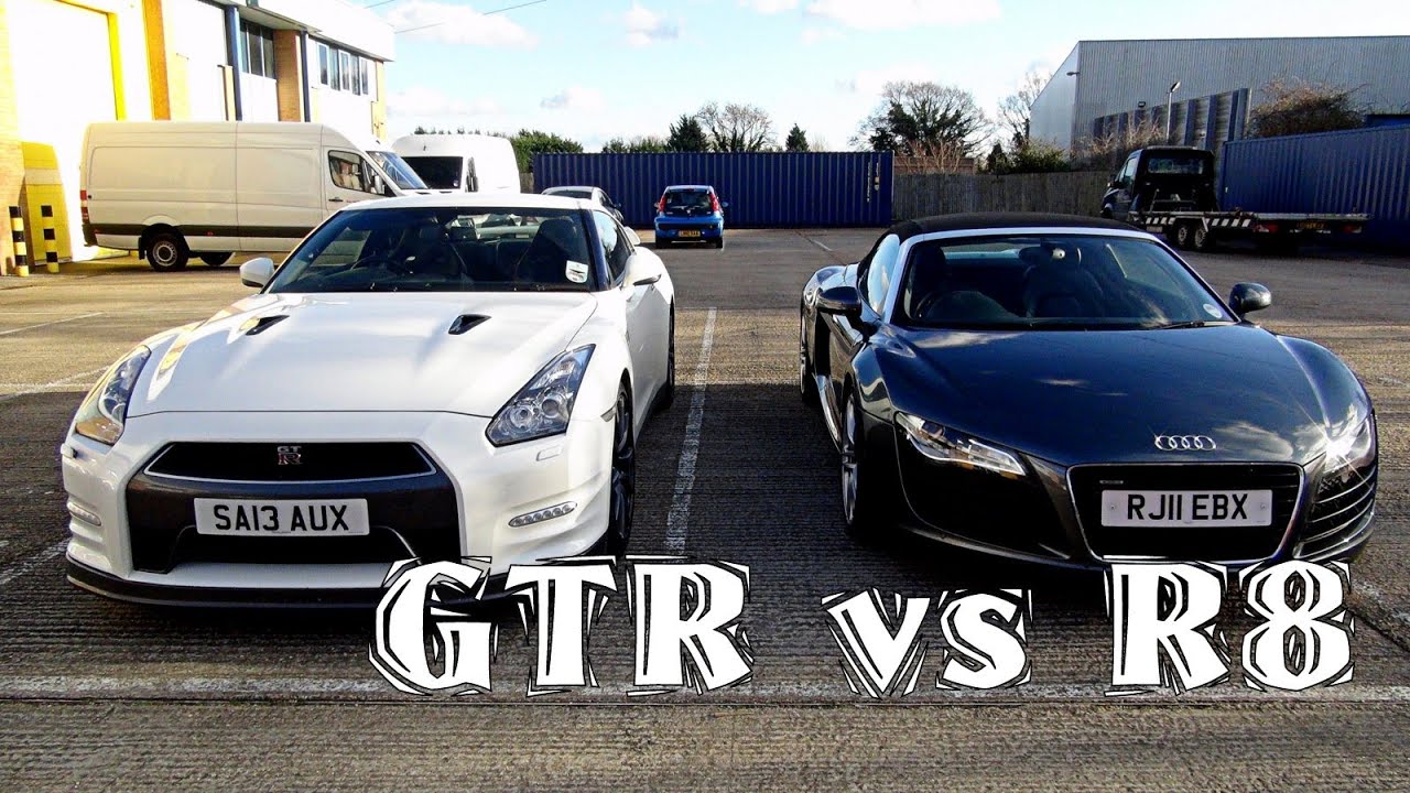 Nissan gtr vs supercars #7