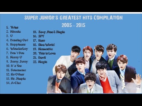 Super Junior Greatest Hits Song Compilation (2005-2015)
