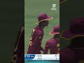 Stephan Pascal times his leap to perfection to hold on to a stunning catch 😲#U19WorldCup #Cricket