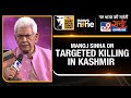 WITT Satta Sammelan | J&Ks Lieutenant Governor Manoj Sinha on Targeted Killings in Kashmir
