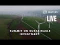 LIVE: World leaders address a summit on sustainable investment