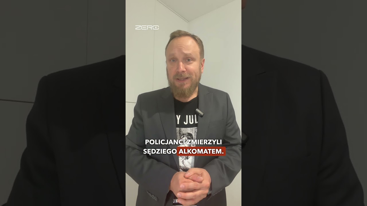 NIETRZEŹWY SĘDZIA UDERZYŁ W DRZEWO?