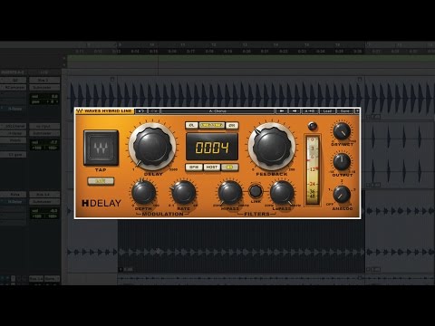 Using Waves H-Delay in Electronic Music Production (Part 2 - Bass, Synths and Pads)