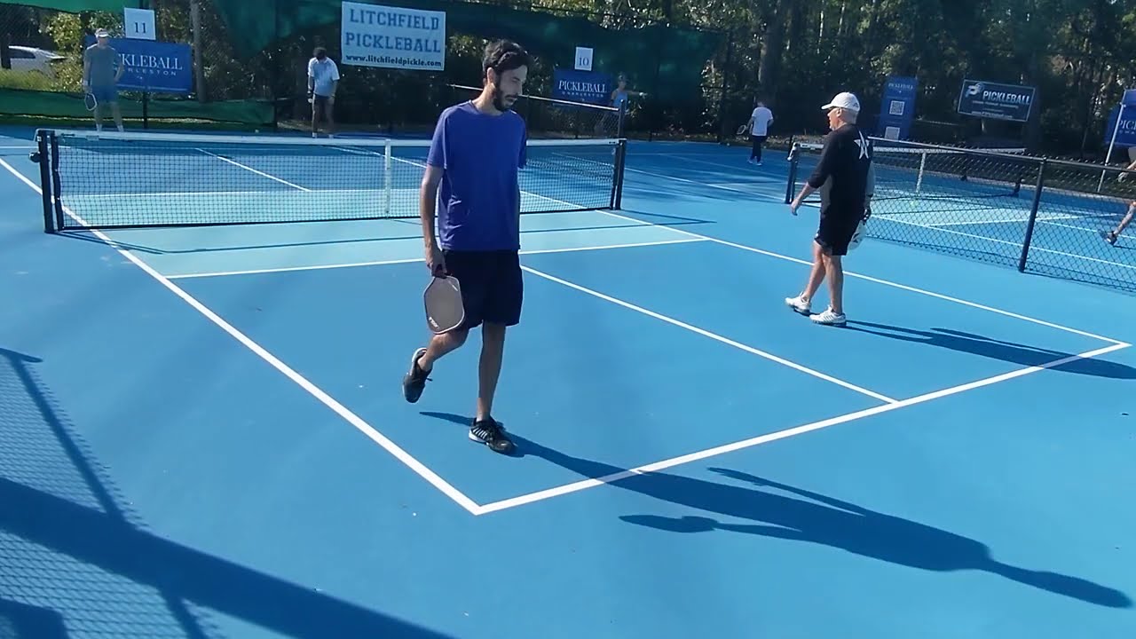 YOUNG BUCKS OVER POWER OLD GUYS! 10 DUPR Charlestion Pickleball Tournament at Litchfield SC