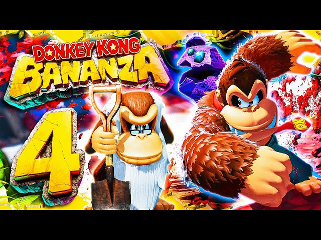 DONKEY KONG BANANZA 🍌 #4: Cranky Kong und Rambi am Hügel am Reservoir | Nintendo Switch 2