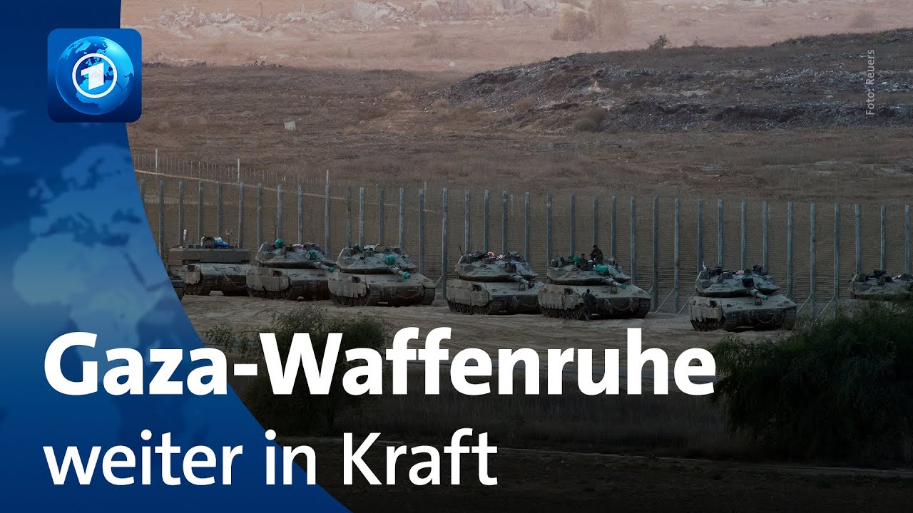 Nach Angriffen im Gazastreifen: Israel will Waffenruhe weiter einhalten